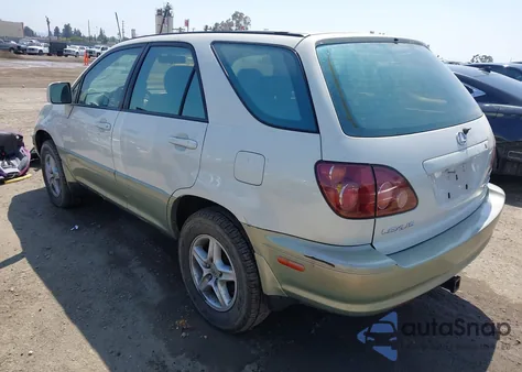 1999 Lexus Rx 300 from USA, damaged, VIN JT6GF10U2X0022492